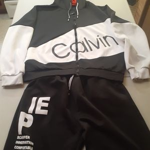 Mens Manluo Hooded Tracksuit